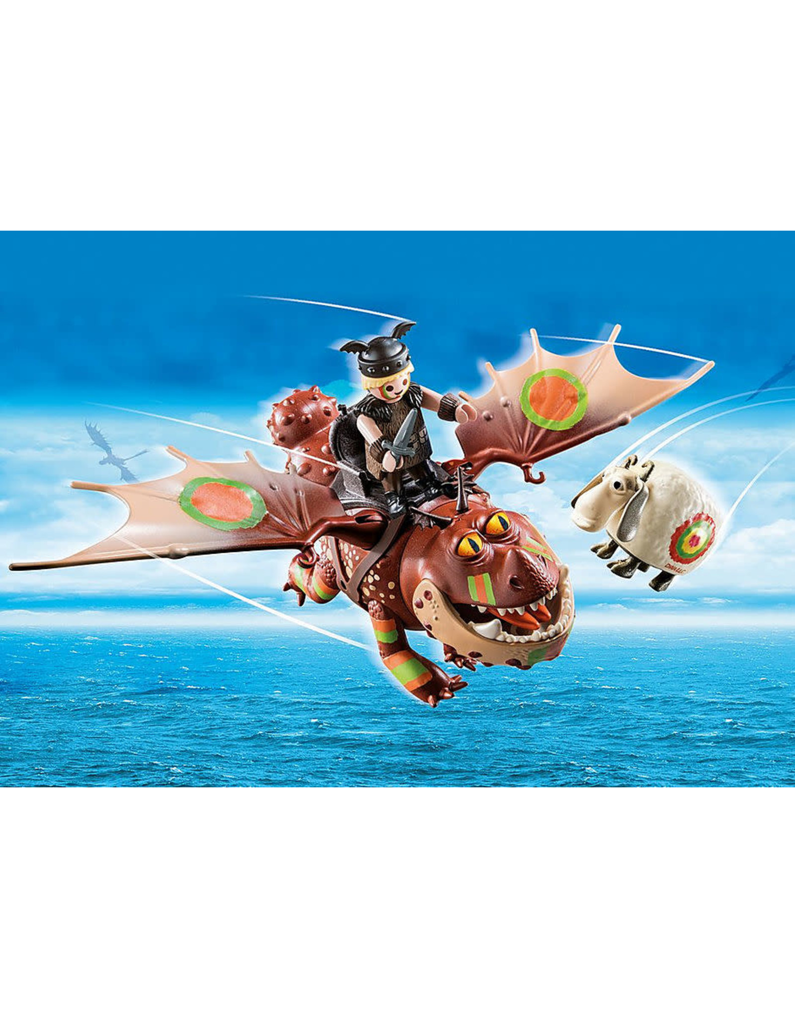 Playmobil Dragon Racing: Fishlegs and Meatlug