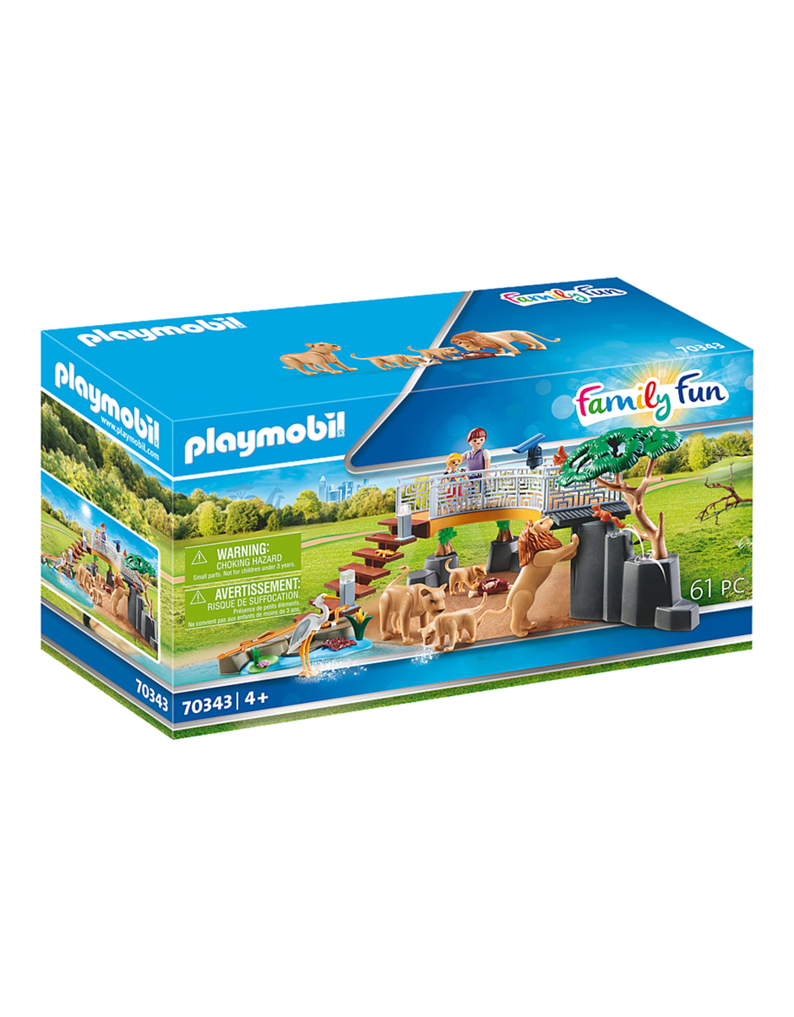 Playmobil Outdoor Lion Enclosure