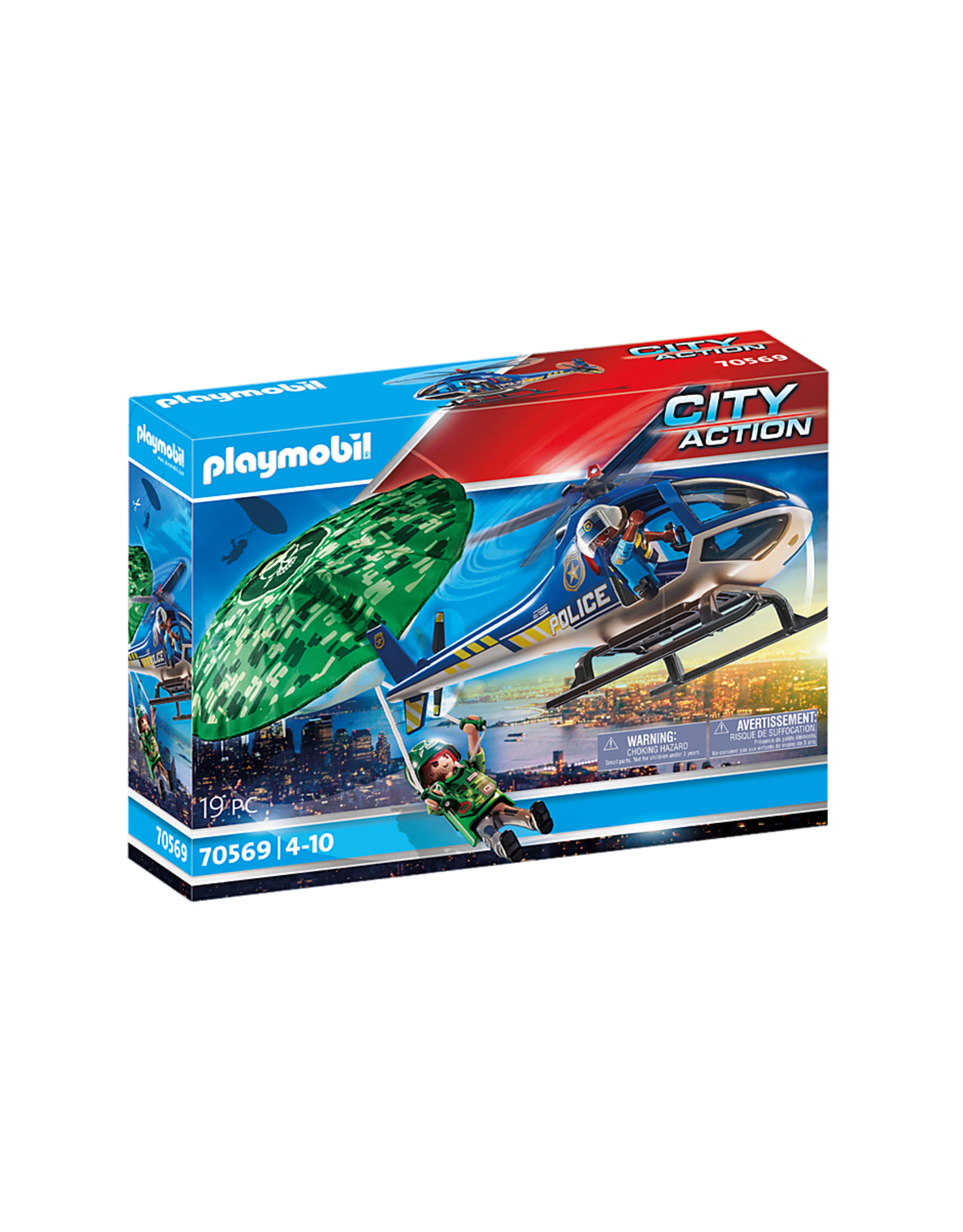 Playmobil Police Parachute Search