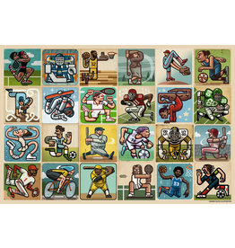 Ravensburger 300 pcs. Awesome Athletes Puzzle