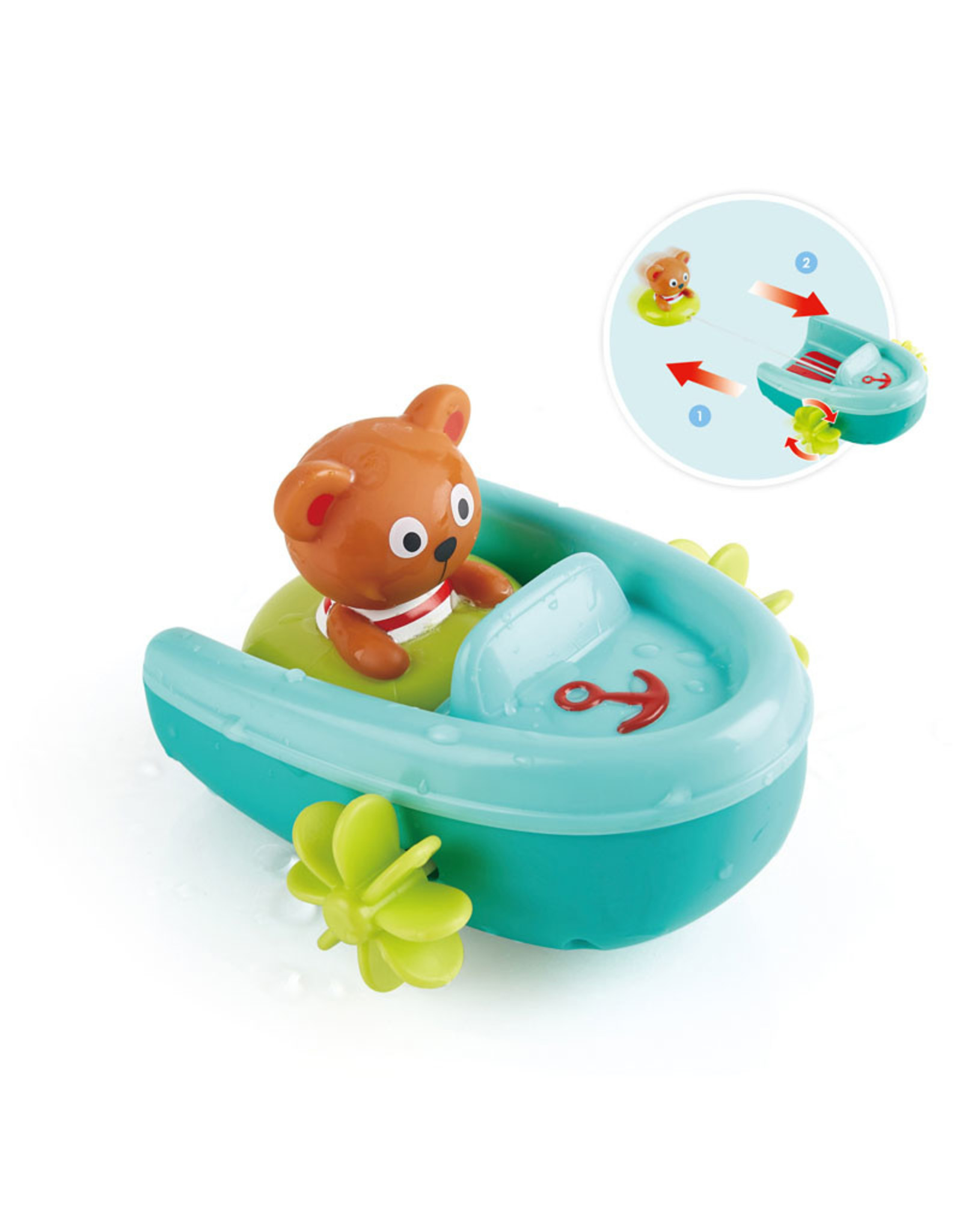 Hape Tubing Pull-Back Boat