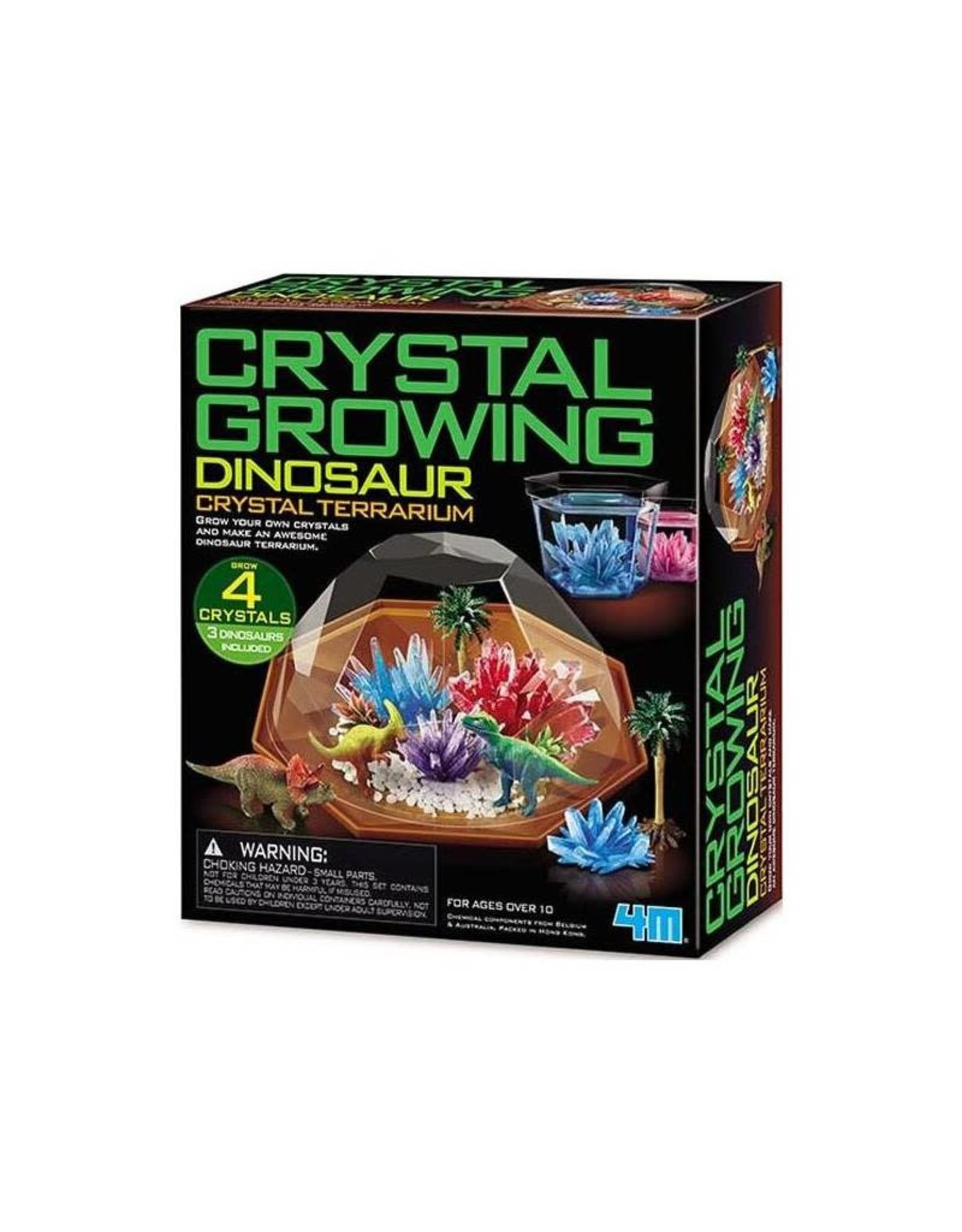 4M Crystal Growing Dinosaur Terrarium