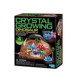 4M Crystal Growing Dinosaur Terrarium