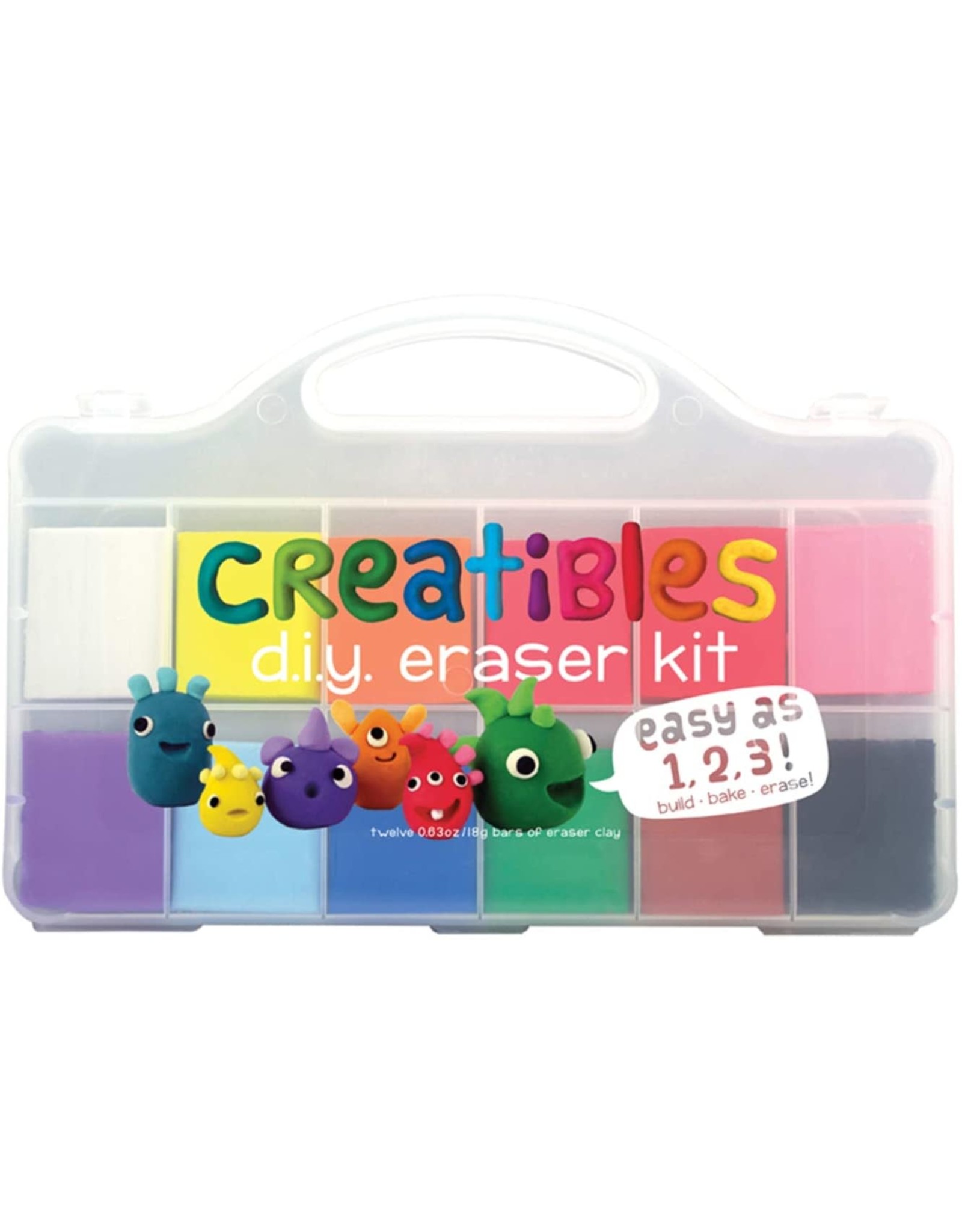 Ooly Creatibles DIY Eraser Kit Set of 12