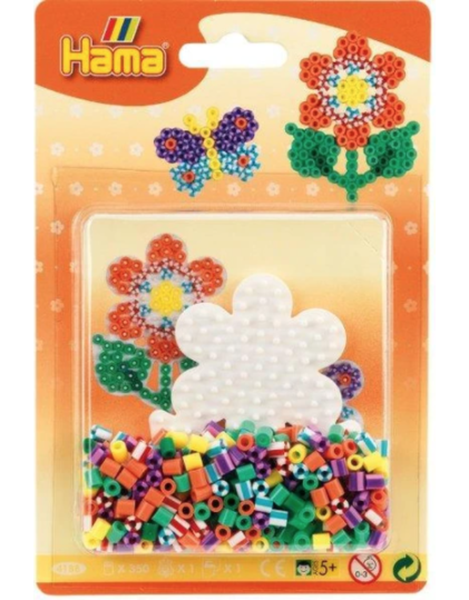 Hama Hama Small Striped Bead Asst. Blister