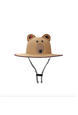 FlapJackKids Straw Hat Bear Medium