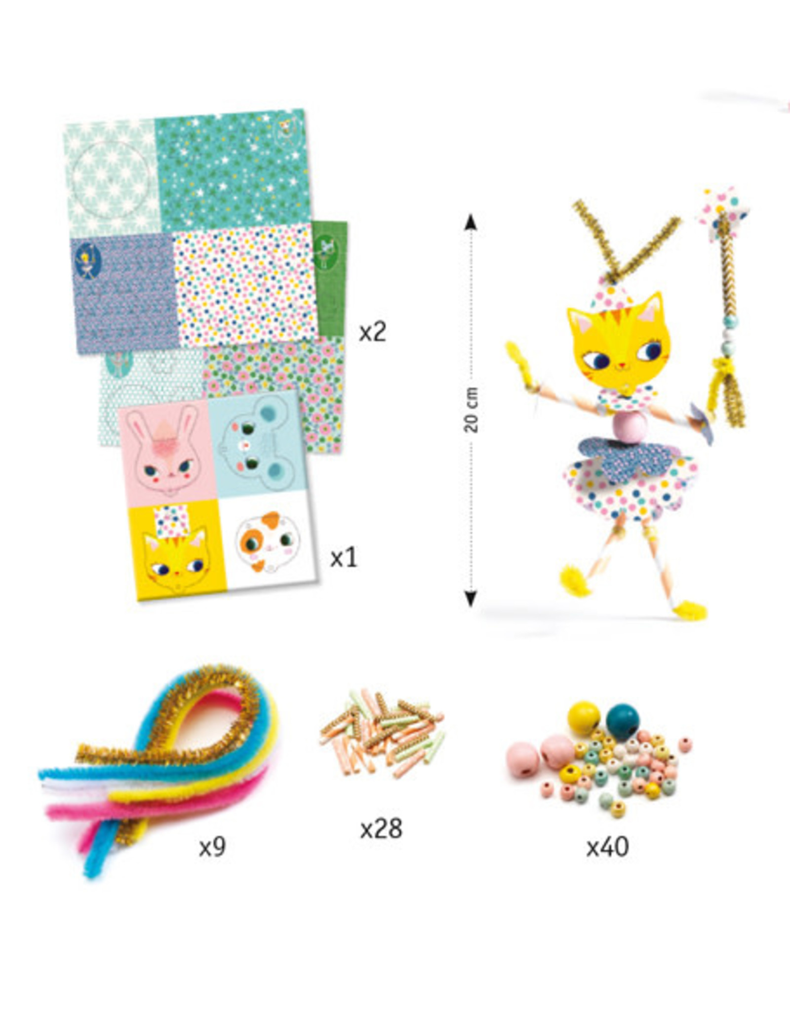 Djeco Threading My Fairies