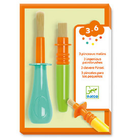 Djeco 3 Ingenious Paintbrushes