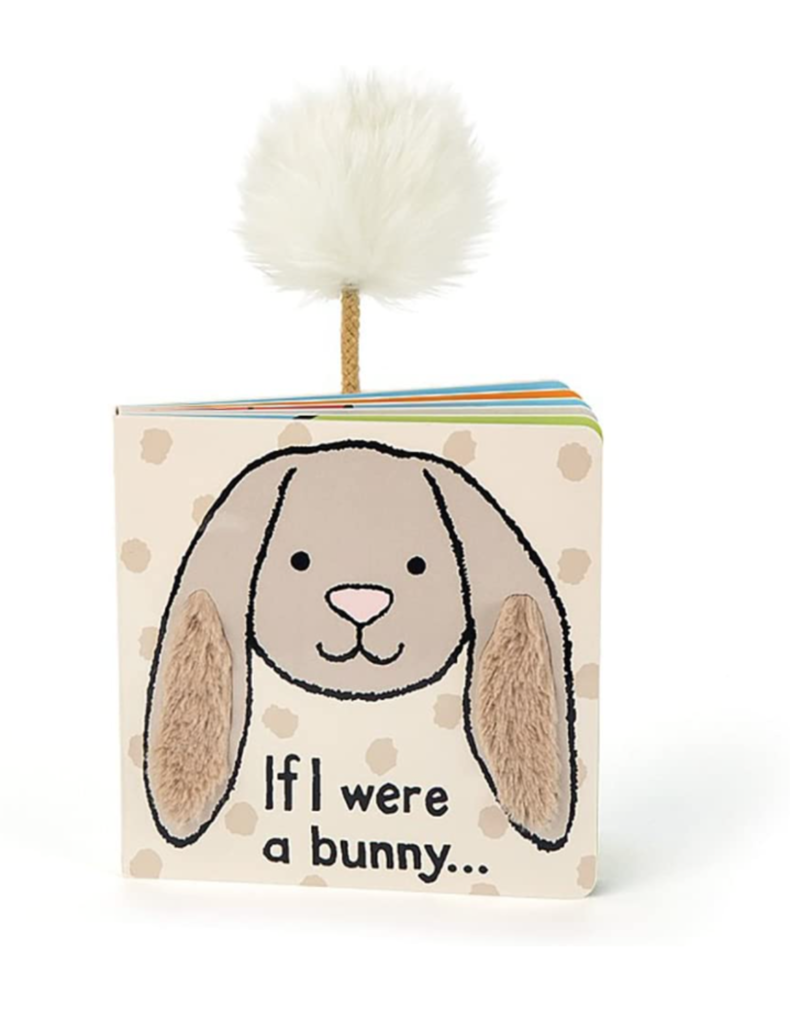 Jellycat If I Were a Bunny Book Beige