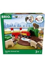 Brio Nordic Animal Train Set