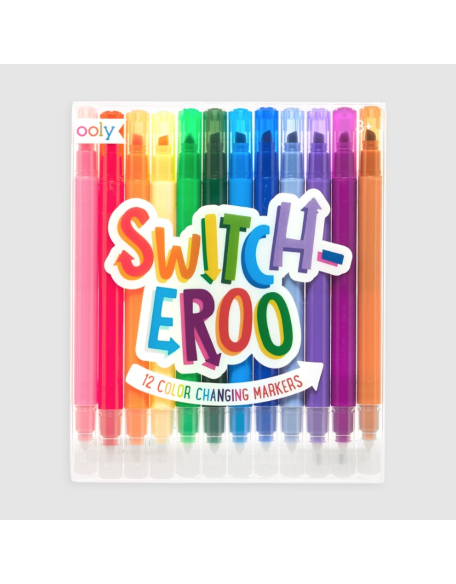 Ooly Switch-eroo! Color Changing Markers Set of 12