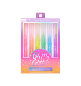 Ooly Oh My Glitter! Highlighters, Set of 6