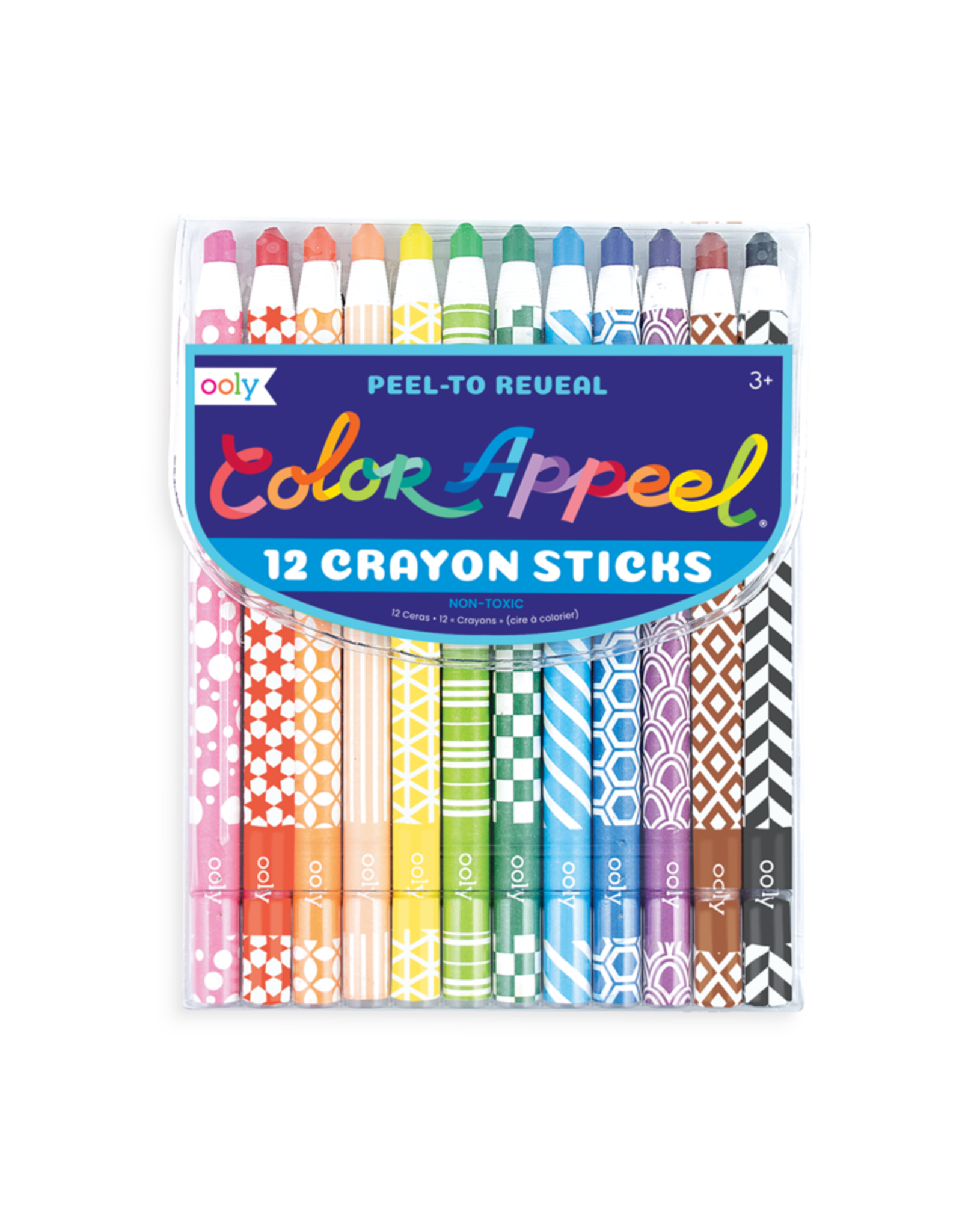 Ooly Color Appeel Crayons, Set of 12