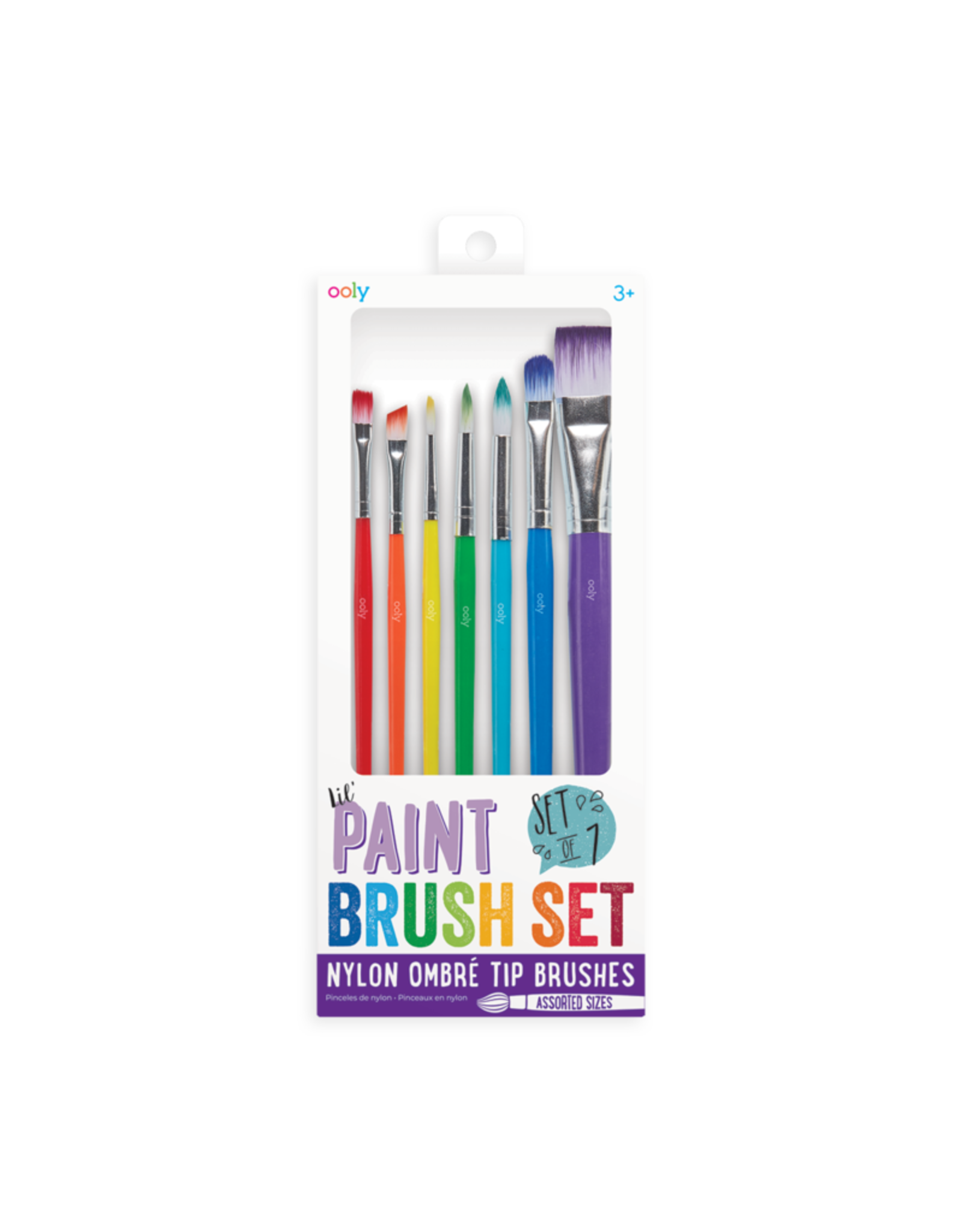 Ooly Lil Paint Brushes Set of 7