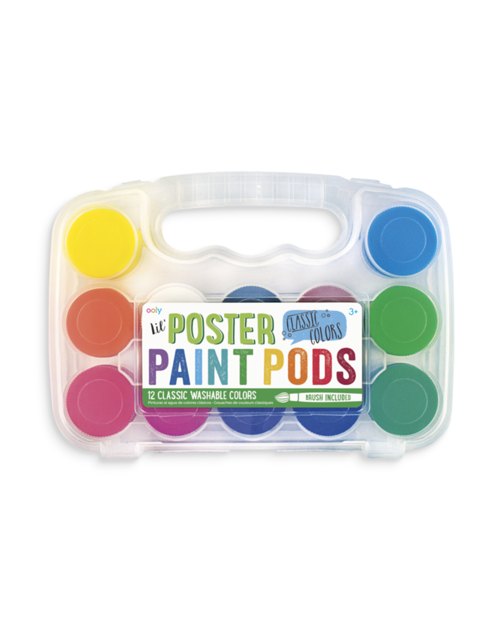 Ooly Lil Paint Pods Poster Paint 12 Classic