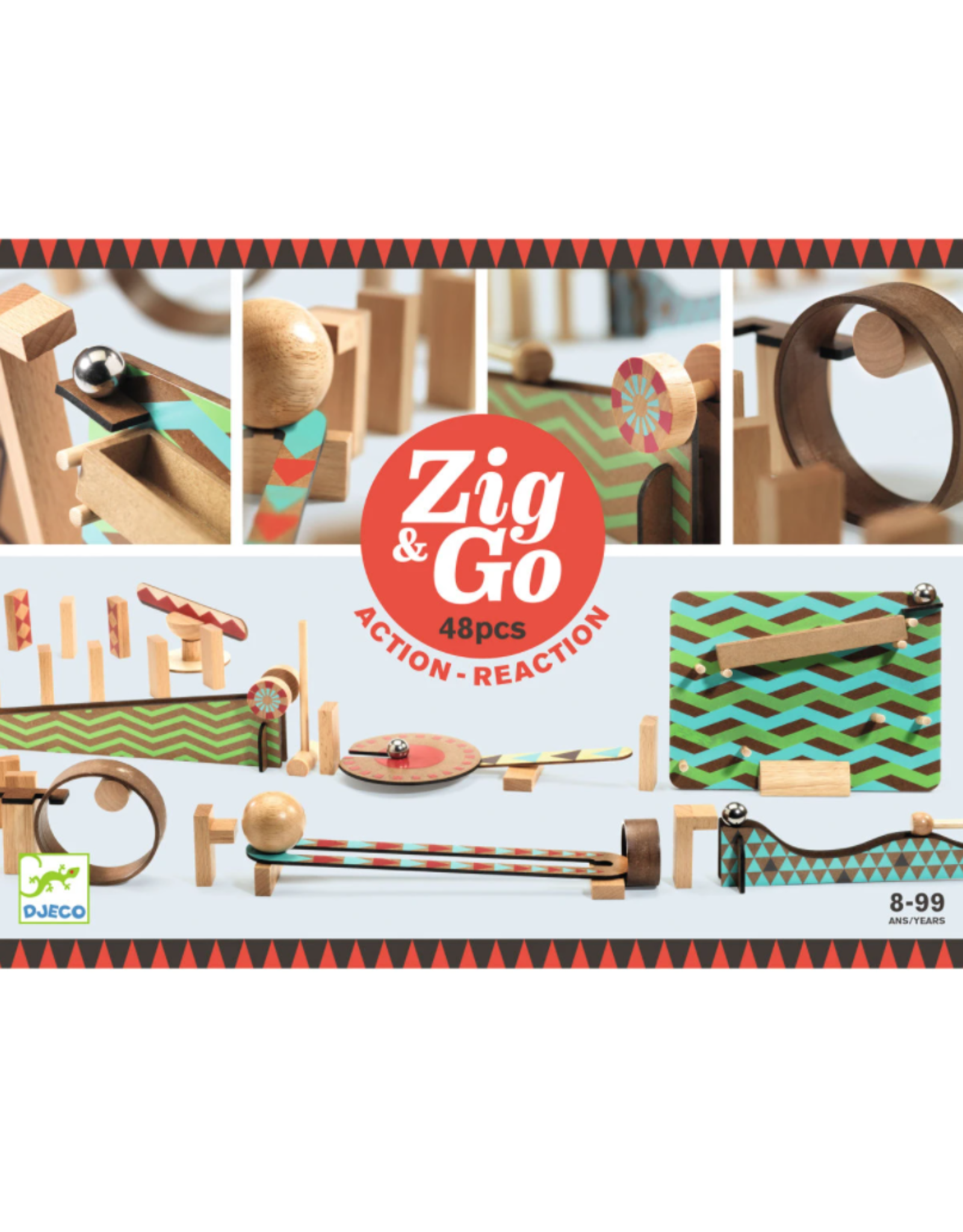 Djeco Zig & Go 48 pcs