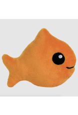 Iscream Gold Fish Fleece Pillow