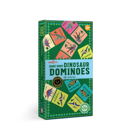 Eeboo Giant Shiny Dinosaur Dominoes
