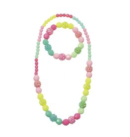 Great Pretenders Vividly Vibrant Necklace & Bracelet Set