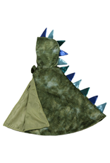 Great Pretenders Dragon Toddler Cape Green/Blue 2-3T