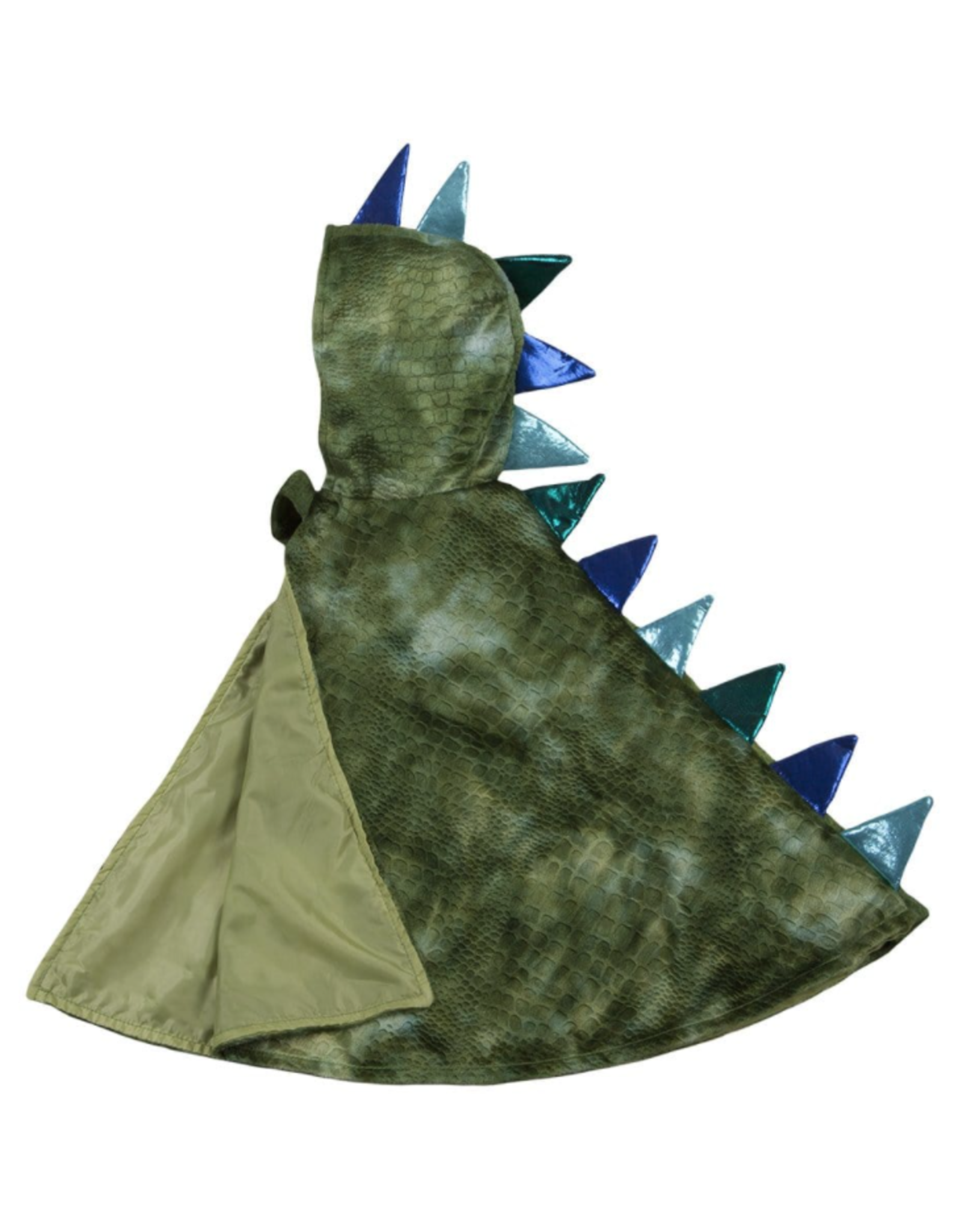Great Pretenders Dragon Toddler Cape Green/Blue 2-3T