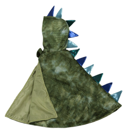 Great Pretenders Dragon Toddler Cape Green/Blue 2-3T