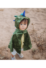 Great Pretenders Dragon Toddler Cape Green/Blue 2-3T
