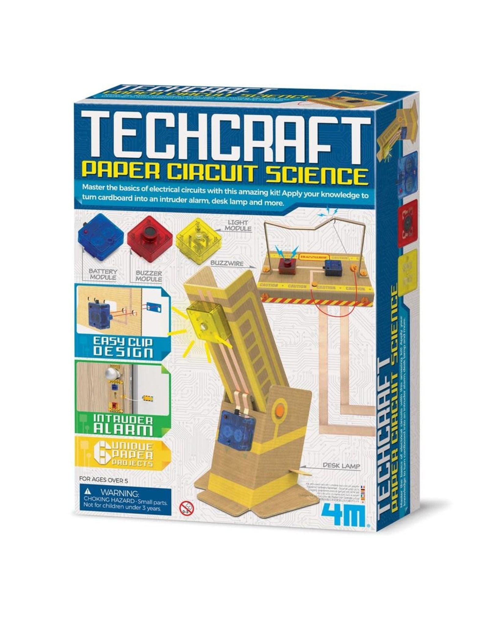 4M Techcraft Paper Circuit Science