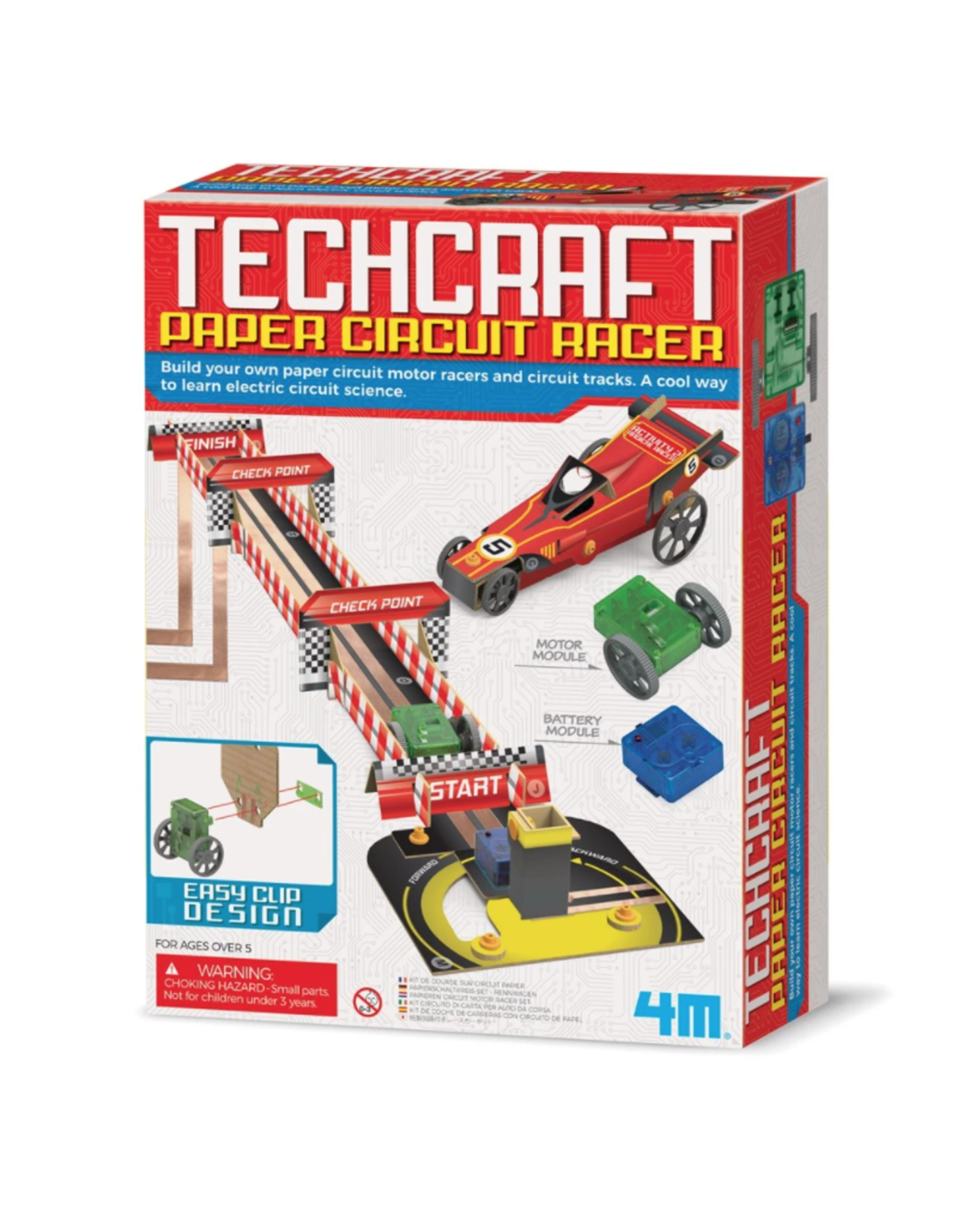 4M Techcraft Paper Circuit Racer