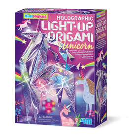 4M Holographic Light-Up Origami Unicorn