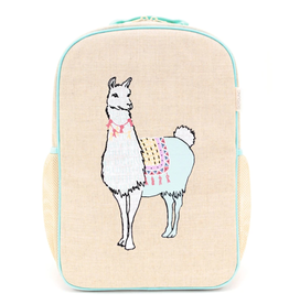 So Young Grade School Backpack, Groovy Llama