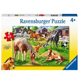 Ravensburger Happy Horses 60 Piece Puzzle