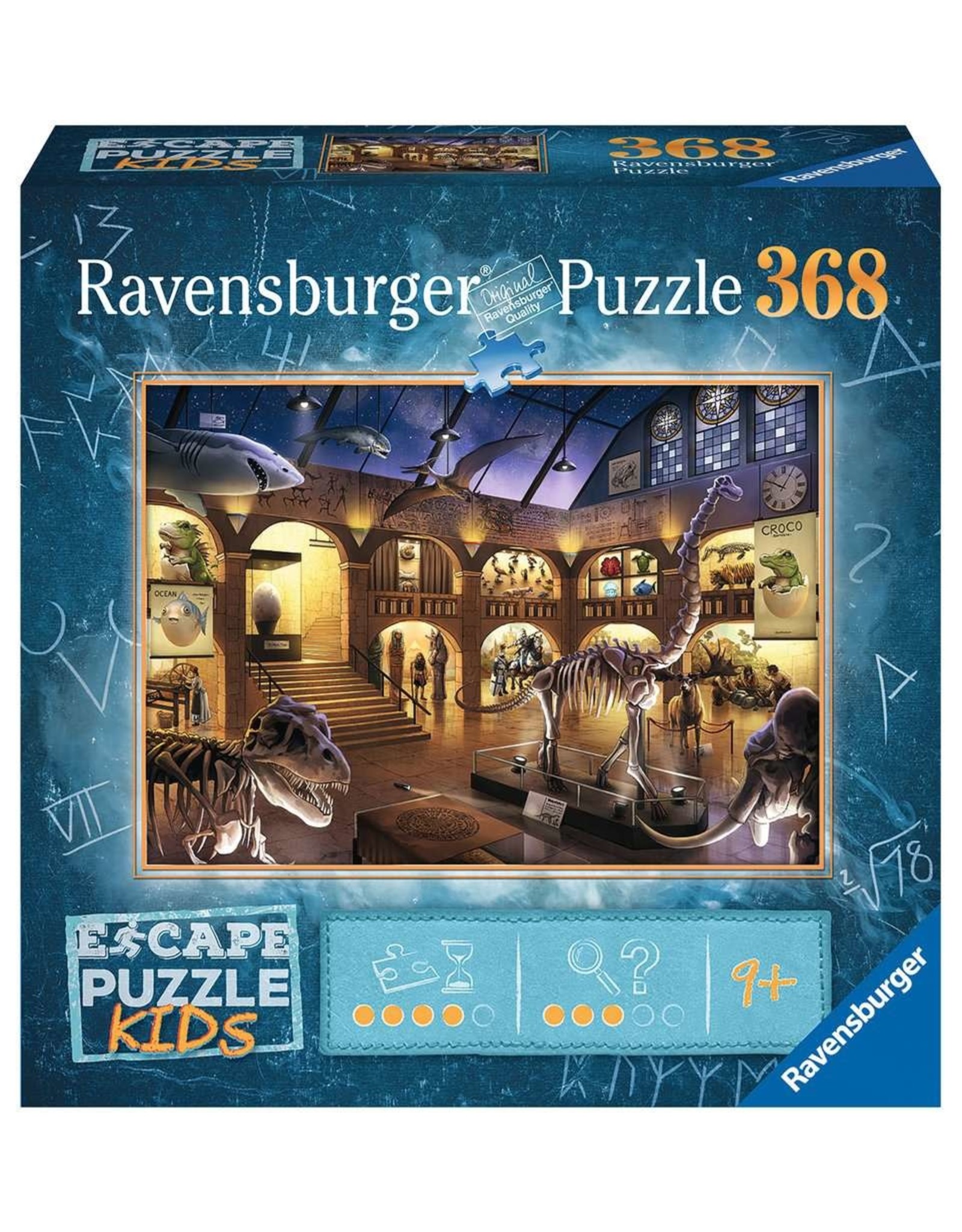 Ravensburger Escape Kids Museum Mysteries 368 Piece Puzzle