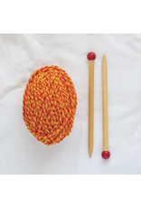 Friendly Loom Discover Knitting: Scarf Kit, Yellow/Pumpkin