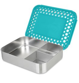 LunchBots LunchBots Large Trio, Aqua Dots
