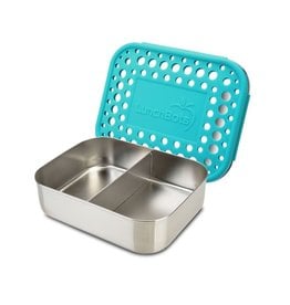 LunchBots LunchBots Medium Duo, Aqua Dots