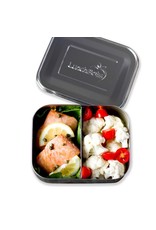 LunchBots LunchBots Medium Duo Green Dots