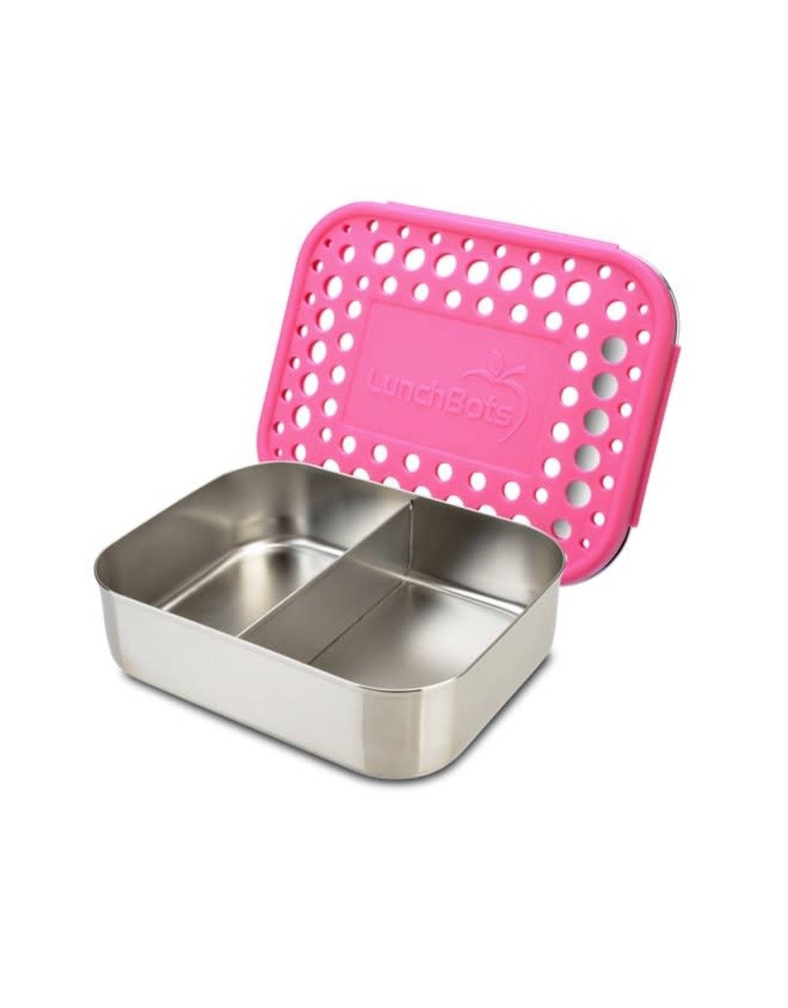 LunchBots LunchBots Medium Duo, Pink Dots