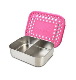 LunchBots LunchBots Medium Duo, Pink Dots