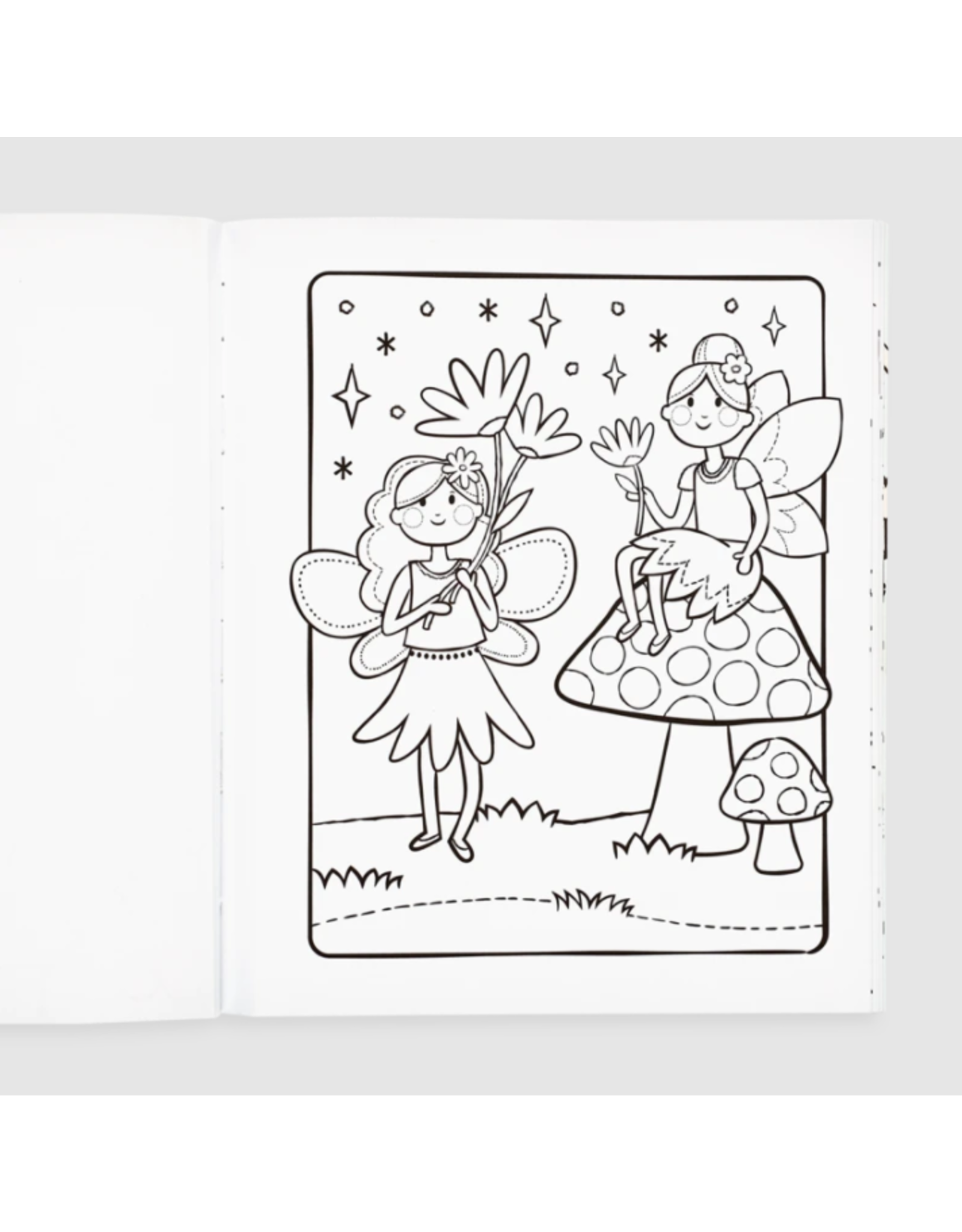 Ooly Colour In Book Princesses and Fairies