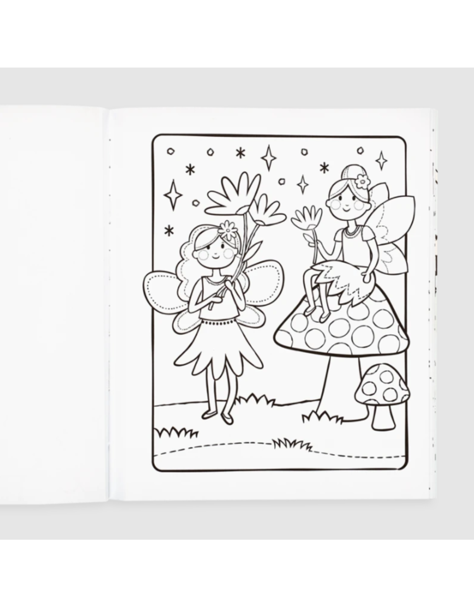 Ooly Colouring Book Princesses and Fairies