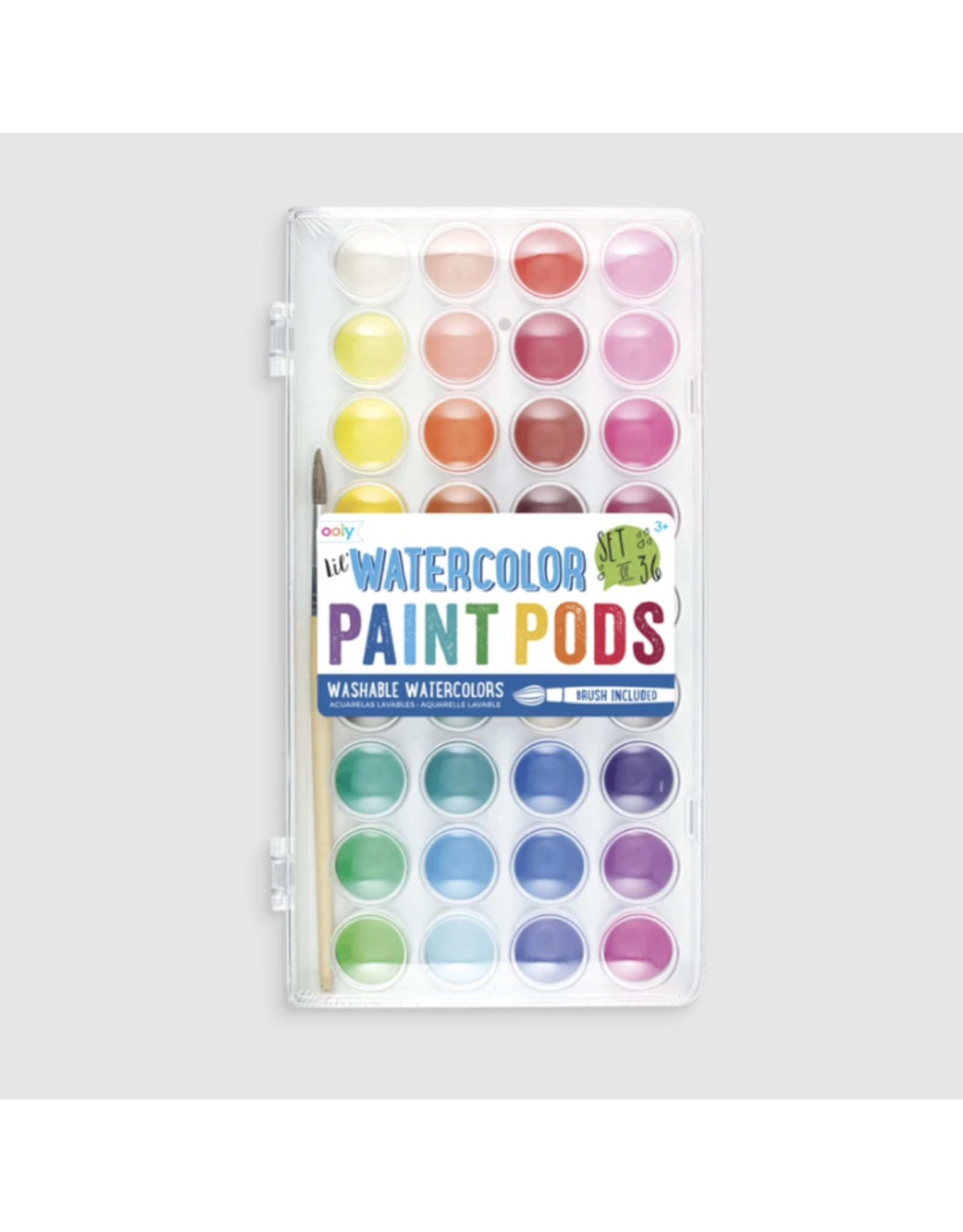 Ooly Lil Paint Pods Watercolor Set of 36