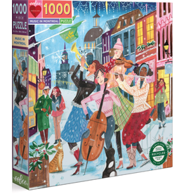 Eeboo 1000 pcs. Music in Montreal Puzzle