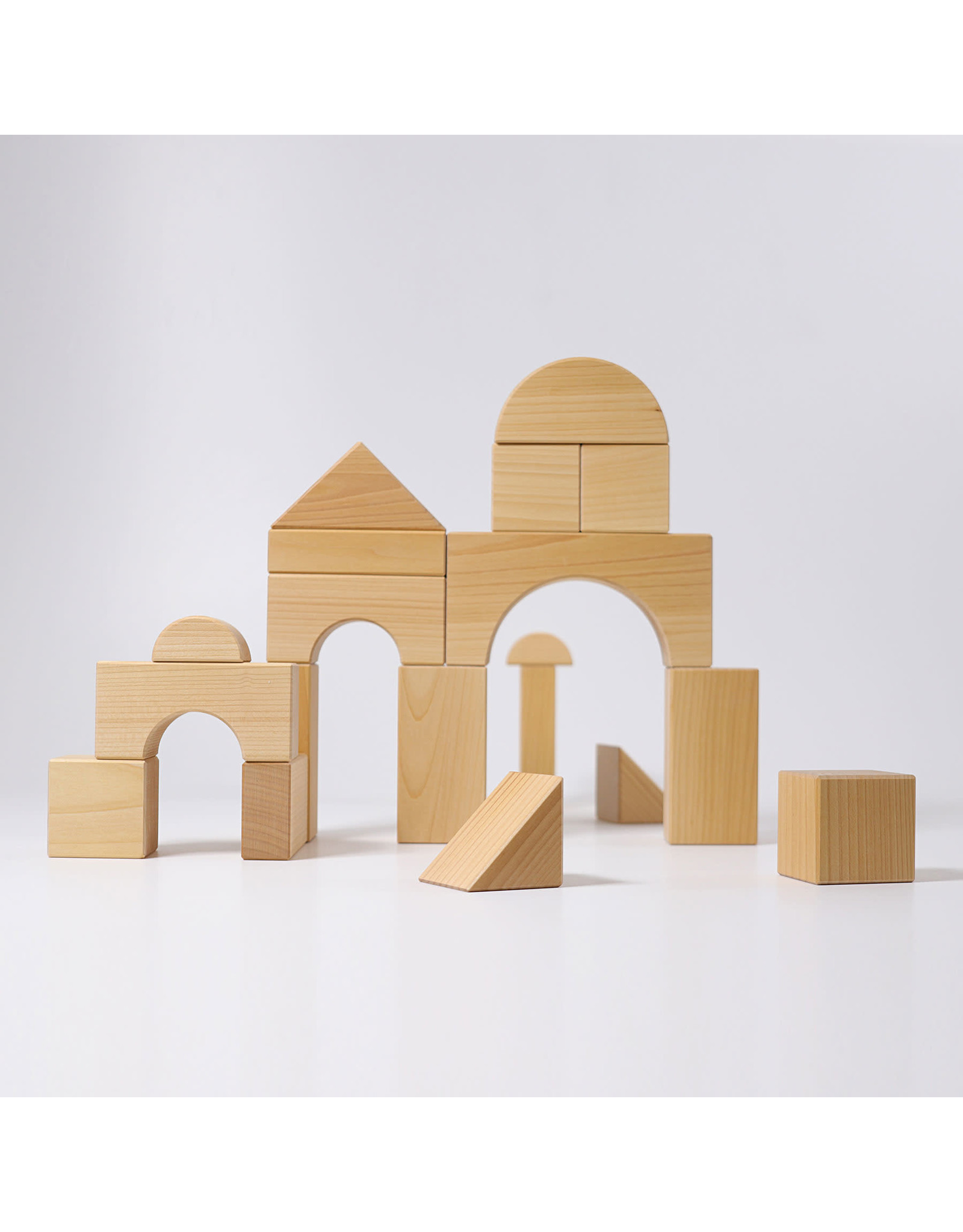 Grimm's Spiel & Holz Design Giant Building Blocks Natural 19 pcs.