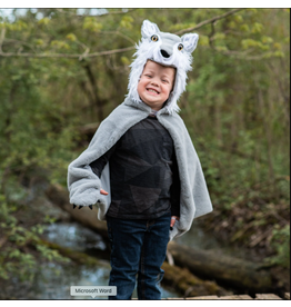 Great Pretenders Woodland Wolf Cape 4-6