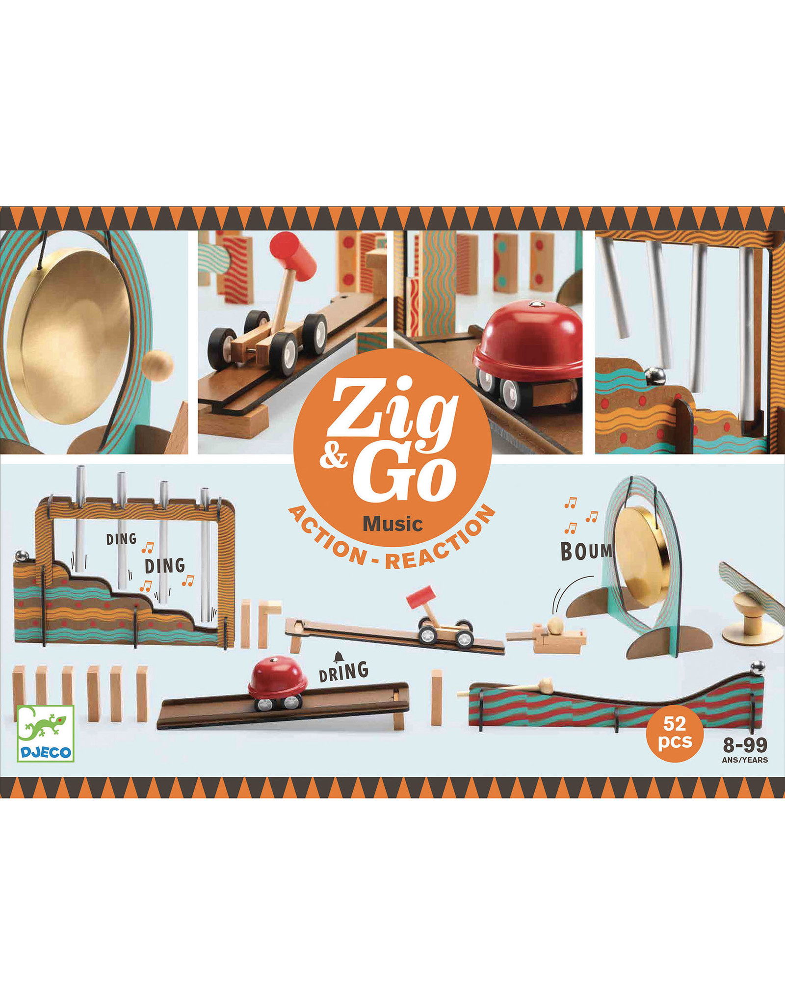 Djeco Zig & Go Music 52 Pieces