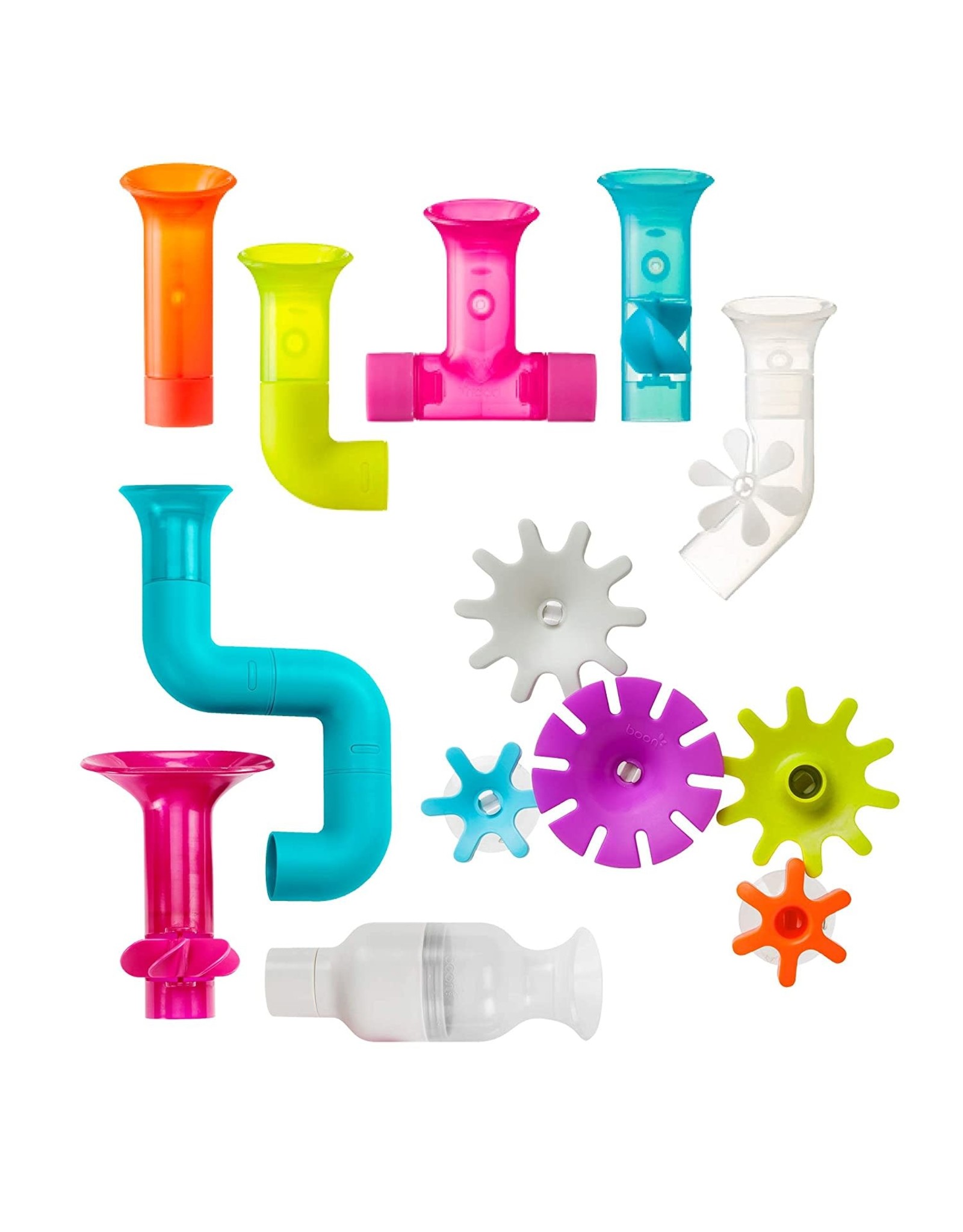 Boon Bath Toy Bundle: Pipes & Tubes & Cogs