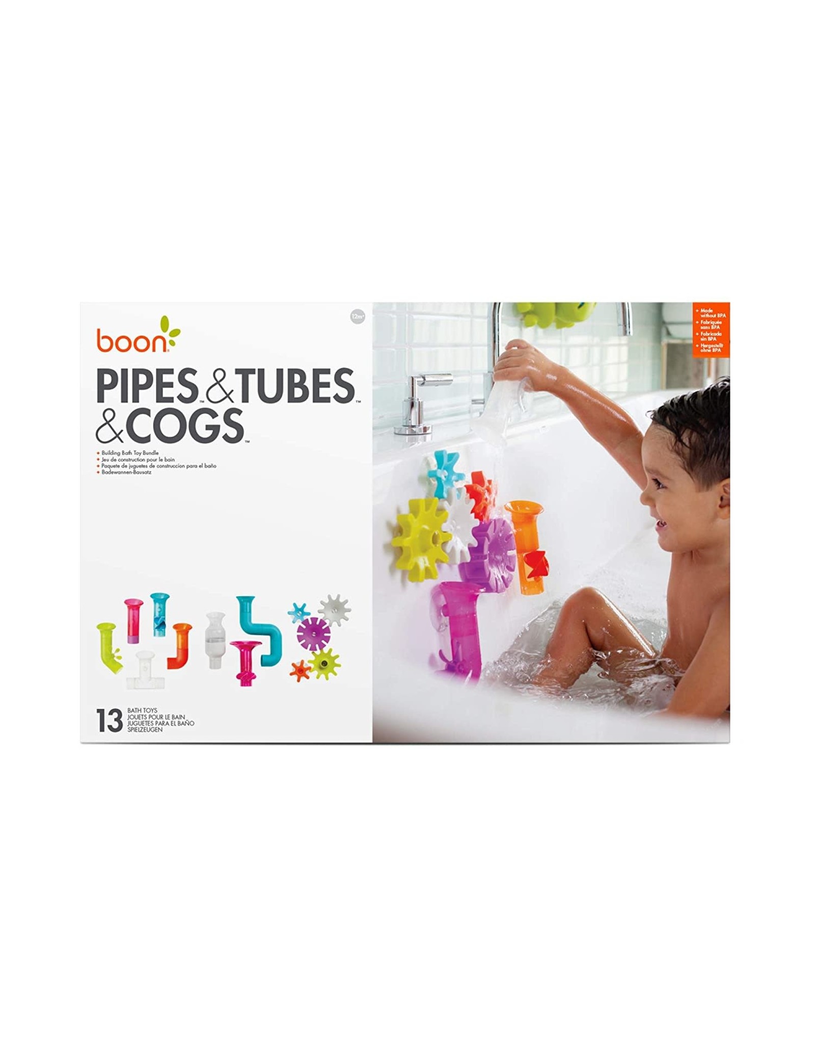 Boon Bath Toy Bundle: Pipes & Tubes & Cogs