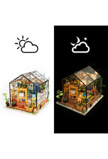 Hands Craft DIY Miniature Dollhouse Kit Cathy's Flower House