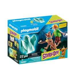 Playmobil Scooby Doo Scooby and Shaggy with Ghost